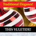 Red & White 14cm Sweet Baubles Candy Cane (3 Pack) - Christmas Decorations
