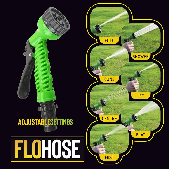 Expandable Garden Hose with 7 Spray Settings 15m