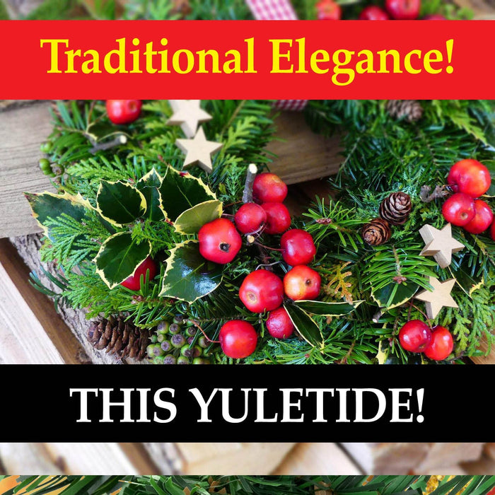 Silver Metal Wreath Hanger for Christmas Wreaths