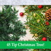 Mixed Pine Miniature Christmas Tree (45 tips) 45cm/1.5m