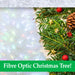 White Fibre Optic Christmas Tree 180cm