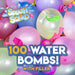 Water Balloons with Filler, 100pc Neon Water Bombs, for Summer