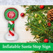 Inflatable Christmas ‘Santa Stop Here’ Festive Christmas Sign- 1.2m