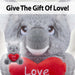 Koala Soft Toy Love Heart 15cm Koala Bear Plush Cuddly Toy