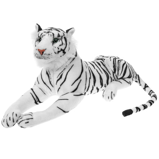 Moulded Head White Tiger Plush Toy, 60cm