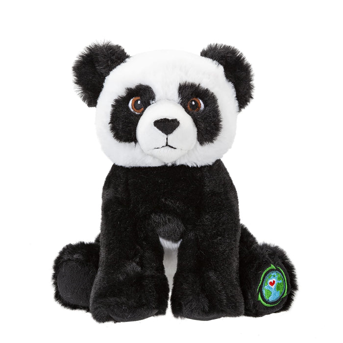 Panda Soft Toy Wildlife Soft Toys, Made from 100% Recycled 9"/ 23cm