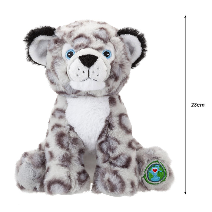 Snow Leopard 9" 23cm, Softy, Plush, Great Gift for Kids