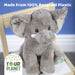 Elephant Soft Toy Eco Friendly Plush 100% Recylcled Cuddly Environmental 23cm