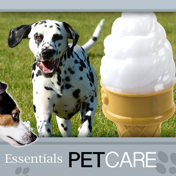 Crufts Cooling Dog Toy - Pet Toys, Dog Accessories, Novelty Ice Cream