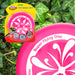 Super Soft Bendy Skimmer Frisbee Outdoor Garden Toy-Pink 17cm approximately