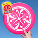 Super Soft Bendy Skimmer Frisbee Outdoor Garden Toy-Pink 17cm approximately