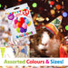 Colourful Assorted Size Balloons 9” & 6” Party Decorations (24 Pack)