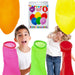 Assorted Colour Punch Balloons Rubber Band Party Decorations (6 Pack)