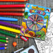 Dinosaur Colouring Book & Crayons Set Childrens' Creative Activity Boy