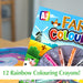 Farm Colouring Book & Crayons Set Childrens' Creative Activity Boys