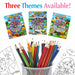 Farm Colouring Book & Crayons Set Childrens' Creative Activity Boys