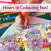 Animal Colouring Book & Crayons Set Childrens' Creative Activity Girls