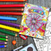 Unicorn Colouring Book & Crayons Set Childrens' Creative Activity Girls