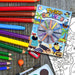 Pirate Colouring Book & Pencils Set Childrens' Creative Activity Boys