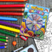 Dinosaur Colouring Book & Pencils Set Childrens' Creative Activity Boys