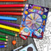 Space Colouring Book & Pencils Set Childrens' Creative Activity Boys