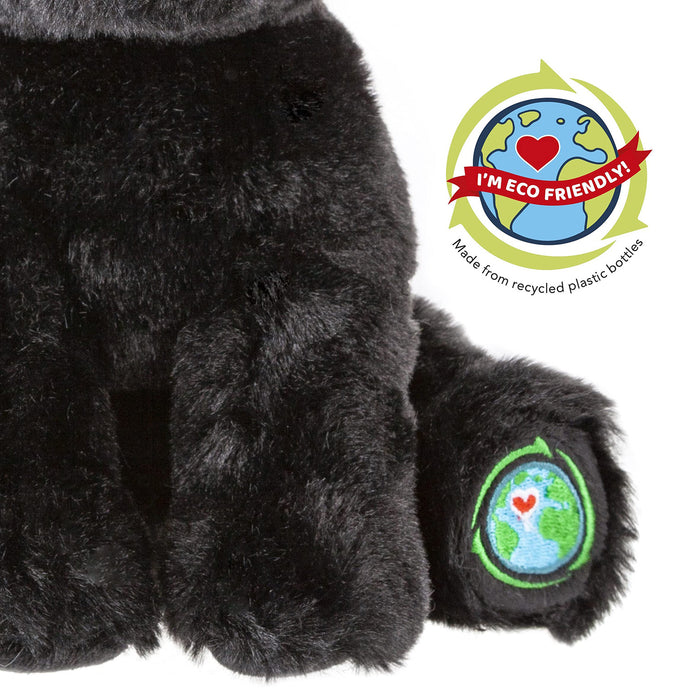 Panther Soft Toy Eco Friendly Plush 100% Recycled Cuddly Environmental 30cm