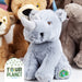 Rhino Soft Toy Eco Friendly Plush 11" 23cm