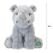 Rhino Soft Toy Eco Friendly Plush 11" 23cm