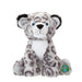 Snow Leopard Soft Toy Eco Friendly Plush 11" 28cm