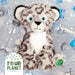 Snow Leopard Soft Toy Eco Friendly Plush 11" 28cm
