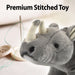 Wildlife Rhino 30cm Plush Lifelike Toy - Natural World Collection