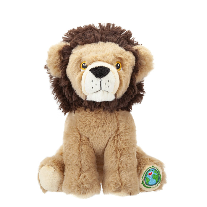 Lion Soft Toy Eco Friendly Plush 100% Recylcled Cuddly Environmental 30cm