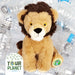 Lion Soft Toy Eco Friendly Plush 100% Recycled Cuddly Environmental 30cm