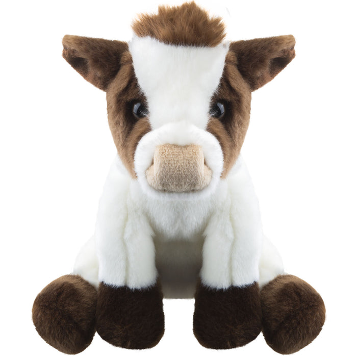 Farmyard Cow 30cm Plush Premium Lifelike Toy - Natural World Collection