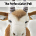 Safari Impala 30cm Plush Premium Lifelike Toy - Natural World Collection