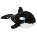 Killer Whale Soft Toy Plush for Kids, Wildlife 100% Recycled Cute Zoo Animals, Size: 12" 30cm