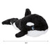 Killer Whale Soft Toy Plush for Kids, Wildlife 100% Recycled Cute Zoo Animals, Size: 12" 30cm