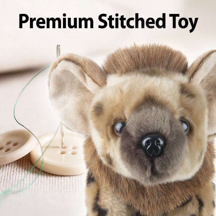 Safari Hyena Plush Premium Toy - Natural World Collection
