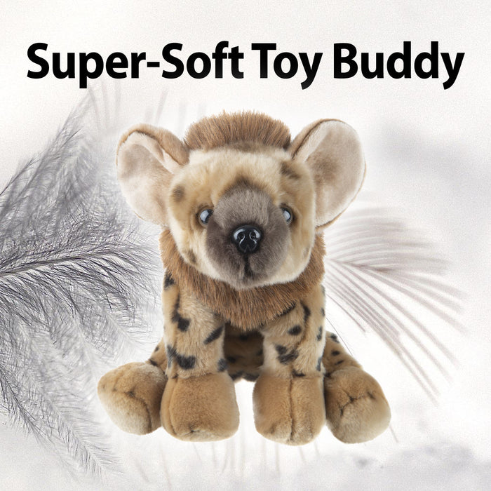Safari Hyena Plush Premium Toy - Natural World Collection