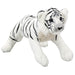 White Tiger Soft Toy Cuddly Floppy Tiger Cub, Plush Wildlife Toy 48cm