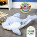 Dolphin Soft Toys for Kids, Blue Dolphin Wildlife, 100% Recycled Plastic