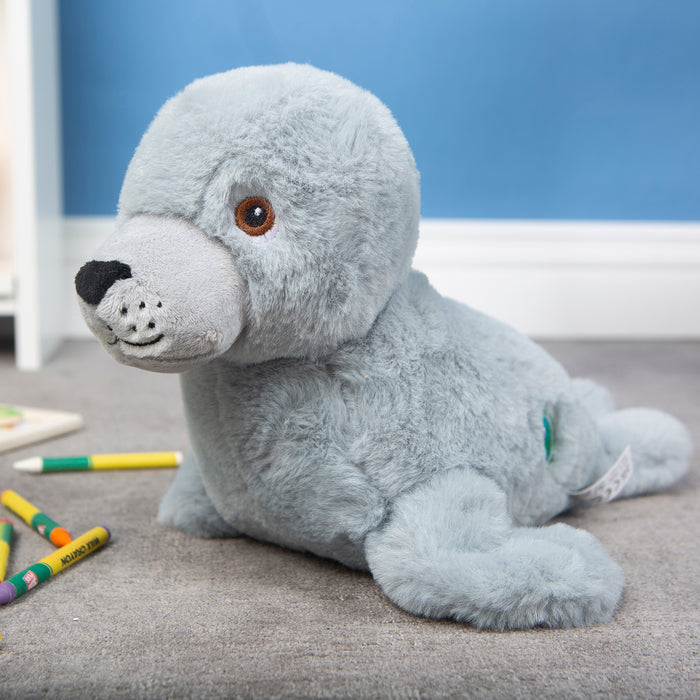 Seal Soft Toy Eco Friendly Plush 100% Recycled Cuddly Environmental 30cm