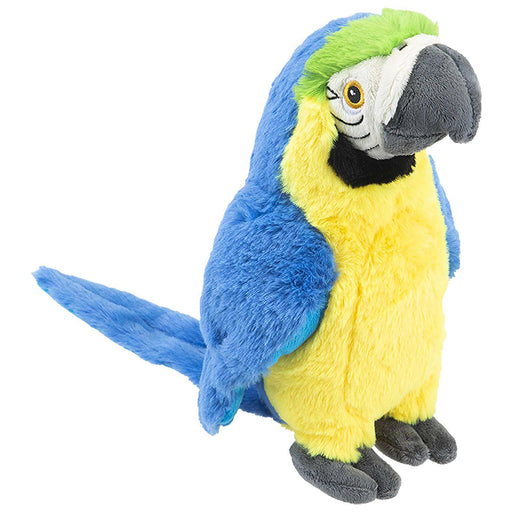 Parrot Soft Toy Eco Friendly Plush 100% Recycled Cuddly Environmental 22cm