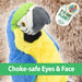 Parrot Soft Toy Eco Friendly Plush 100% Recycled Cuddly Environmental 22cm