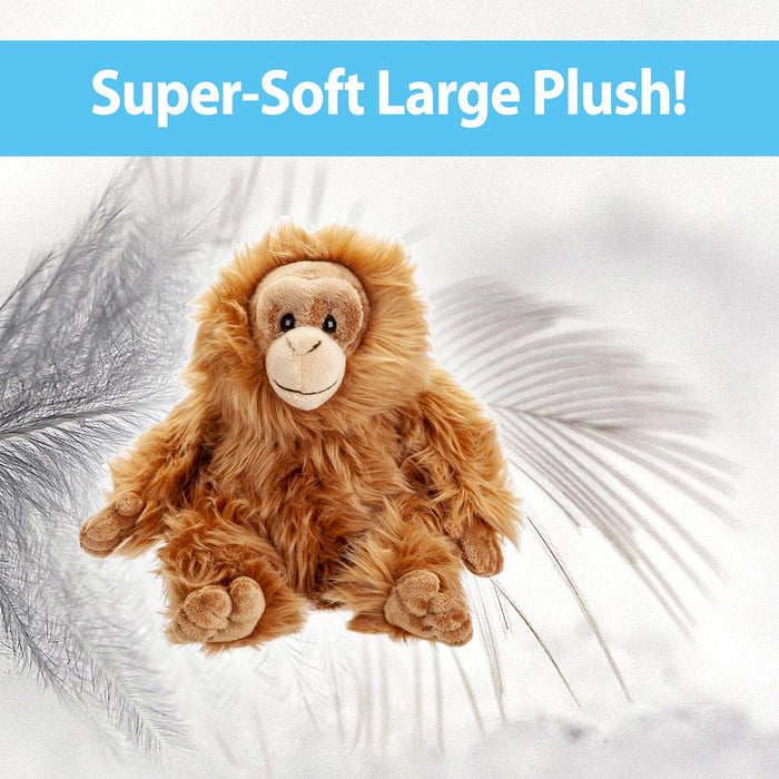 Orangutan Soft Toy, Monkey Toy, Cuddly Monkey, Plush Monkey