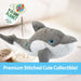 Dolphin Soft Toy Eco Friendly Plush 100% Recycled Cuddly Environmental 50cm