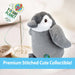 Penguin Soft Toy Eco Friendly Plush 100% Recycled Cuddly Environmental 38cm