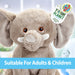 Elephant Soft Toy Eco Friendly Plush 100% Recycled Cuddly Environmental 38cm