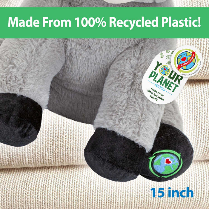 Donkey Soft Toy Eco Plush 100% Recycled