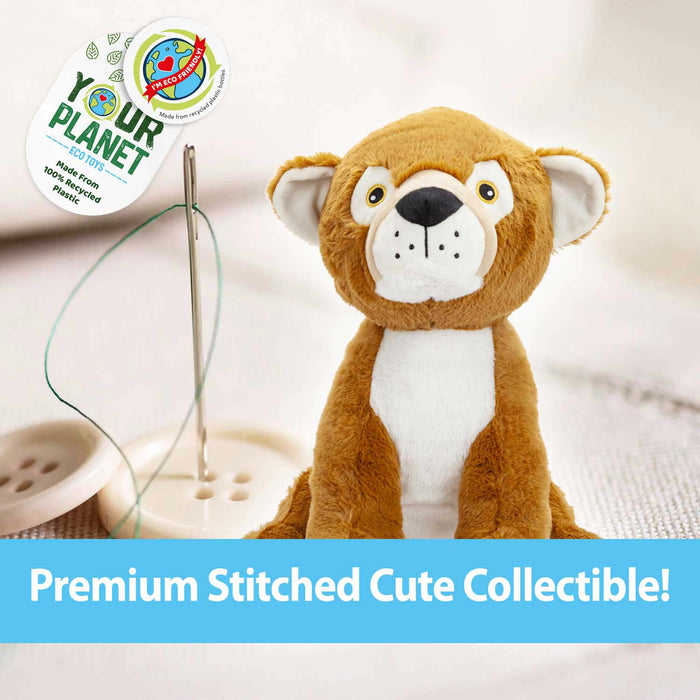 Lioness Soft Toy Eco Plush 100% Recycled
